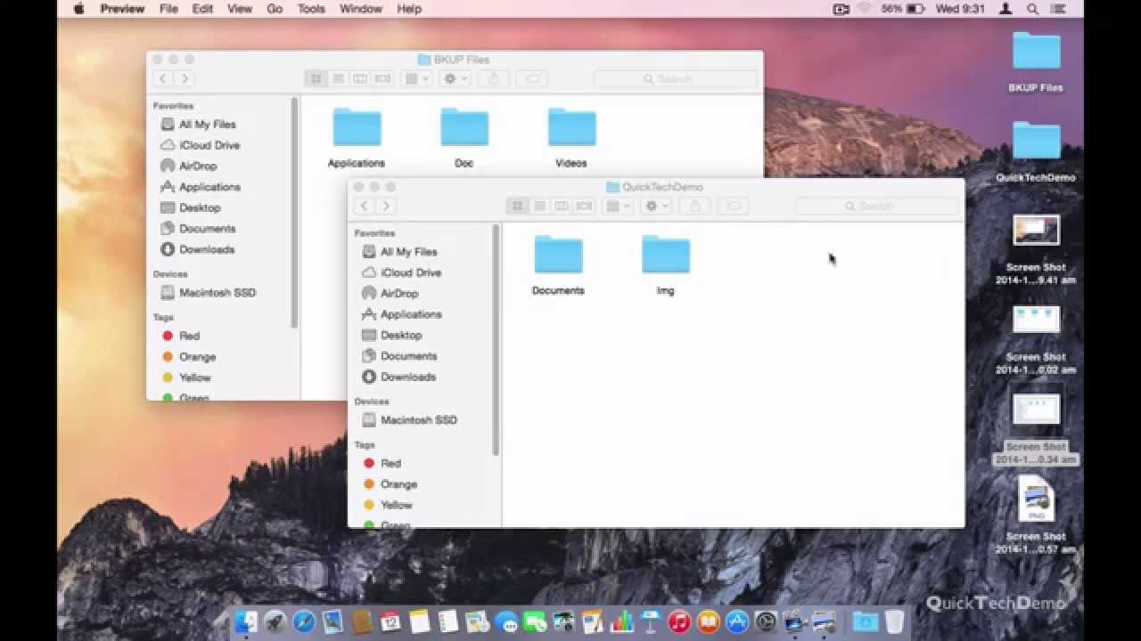 How to screenshot on a mac